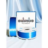 İstanbul Filament PLA+ Silk Mavi Parlak 3D Baskı İçin PLA 1 Kg Ø 1,75mm ± 0,05 Mm
