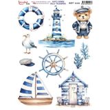 Istanbul Hobi Koyu Zemin Sulu Transfer Kağıdı 25x35cm KST-116