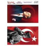 Istanbul Hobi Sulu Transfer Kağıdı 25x35cm ST-1404