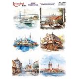 Istanbul Hobi Sulu Transfer Kağıdı 25x35cm ST-1607