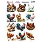 İstanbul Hobi Sulu Transfer Kağıdı 25x35cm ST-1628