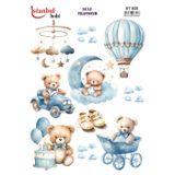 Istanbul Hobi Sulu Transfer Kağıdı 25x35cm ST-920