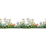 İstanbul Hobi Ütü ile Bordür Rub On Transfer Kağıdı 150CM RK259 - - - Karışık
