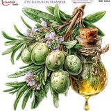 İstanbul Hobi Ütü ile Rub On Transfer Kağıdı 30X30CM RB-1004 - Karışık
