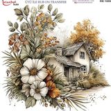 İstanbul Hobi Ütü ile Rub On Transfer Kağıdı 30X30CM RB-1009 - Karışık