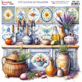Istanbul Hobi Ütü ile Rub On Transfer Kağıdı 30x30cm RB-132