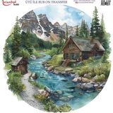 İstanbul Hobi Ütü ile Rub On Transfer Kağıdı 30X30CM RB-238 - Çok Renkli