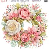İstanbul Hobi Ütü ile Rub On Transfer Kağıdı 30X30CM RB-303 - Karışık