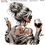 İstanbul Hobi Ütü ile Rub On Transfer Kağıdı 30X30CM RB-454 - Karışık