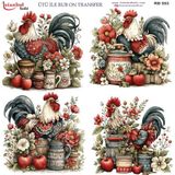 Istanbul Hobi Ütü ile Rub On Transfer Kağıdı 30x30cm RB-553