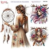 Istanbul Hobi Ütü ile Rub On Transfer Kağıdı 30x30cm RB-585