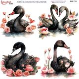 İstanbul Hobi Ütü ile Rub On Transfer Kağıdı 30X30CM RB-711 - Karışık