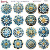 Istanbul Hobi Ütü ile Rub On Transfer Kağıdı 30x30cm RB-713