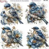 İstanbul Hobi Ütü ile Rub On Transfer Kağıdı 30X30CM RB-799 - Karışık