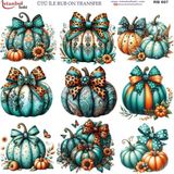 İstanbul Hobi Ütü ile Rub On Transfer Kağıdı 30X30CM RB-807 - Karışık