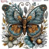 İstanbul Hobi Ütü ile Rub On Transfer Kağıdı 30X30CM RB-829 - Karışık