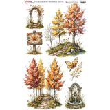 İstanbul Hobi Ütü Ile Rub On Transfer Kağıdı 30X50CM CK318 - - - Çok Renkli