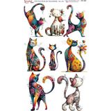 İstanbul Hobi Ütü Ile Rub On Transfer Kağıdı 30X50CM CK352 - - - Karışık