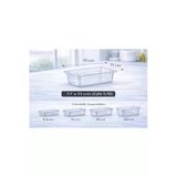 İstanbul Horeca 1/9 Gn Şeffaf Polikarbon Gastronom Küvet 17X11 Cm 10 Cm Derinlik