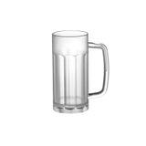 İstanbul Horeca 6 Adet Kırılmaz Çizilmez Yıkanabilir Pc Buzlu Arjantin Ayran Ve Bira Bardağı 560 Ml