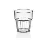 İstanbul Horeca 6 Adet Kırılmaz, Çizilmez, Yıkanabilir Pc Casablanca Bardak 250 ml - Şeffaf