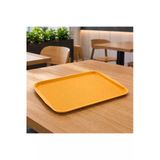 İstanbul Horeca Abs Servis Tepsisi Kaymaz Yüzeyli 32X44 Cm Sarı Renk– Endüstriyel Kullanıma Uygun, Kırılmaz, Bpa Free (7 Renk Seçenekli)