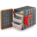İstanbul Horeca Gastronom Küvet Yemek Saklama Taşıma Carry Box Abs Taşıma Kabı Gn 1/1