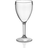 İstanbul Horeca Kırılmaz ,çizilmez, 320 ml Polikarbon Plastik Şarap Bardağı ( Cam Değildir ) - Şeffaf