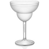 İstanbul Horeca Kırılmaz,çizilmez Polikarbon Plastik Buzlu Margarita Bardağı (Dikkat : Cam Değildir.) - Şeffaf