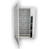 İstanbul Kafes Istanbul Kafes - Model PDM01YTS-50T - Çok Amaçlı Dolap - Pvc Kuş Dolabı Tümü Salma -Pvc Dolap - Beyaz