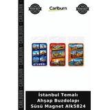 İstanbul Temalı Ahşap Buzdolapı Süsü Magnet Hediyelik Obje Duvar Aksesuarı Ev Dekorasyonu