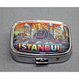 İstanbul Temalı İlaç Kutusu Anahtarlık Liv571