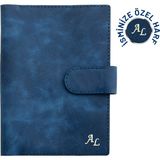 İstanbul Twingold Twingold Kişiye Özel Rainbow A5 Defter ve Ajanda Kılıfı Saks Mavisi