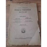 İstanbul Üniversitesi Hukuk Fakültesi Mecmuası, Yıl:1, Sayı:1, Şubat 1935 "Yeni Hakimler Kanunu-M.reşit Belgesay" (Sahafiye Kitap)