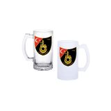 İstanbulspor Kulplu Bira Bardağı Buzlu veya Şeffaf Seçenekli 0119