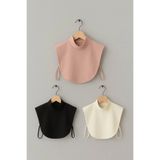 İSTANBULSTYLEMODA Tesettür Siyah -Beyaz -PEMBE 3'LÜ Boyunluk -ŞAL BYK090925
