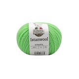 Istanwool Örgü İpi Neon Yeşili%100 Türk Yünü 50g 125m (74367)