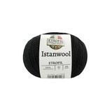 Istanwool Örgü İpi Siyah%100 Türk Yünü 50g 125m (79210)