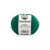 Istanwool Örgü İpi Zümrüt Yeşili%100 Türk Yünü 50g 125m (74371)