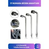 İstavroz Çelik 1.Kalite Nikelajlı 19mm Numara Bijon Sökme Anahtarı Tek Kol Pipo
