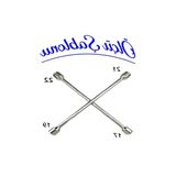 Istavroz Tipi 17-22 Mm Bijon Anahtarı, Dayanıklı Araç Bakım Aleti