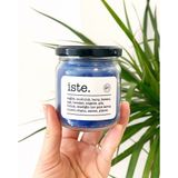 İSTE LACİVERT KOKULU KAVANOZ MUM - Renkli - 1 Adet