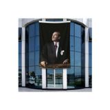 İstikbal Göklerdedir Atatürk Portresi Poster Bayrak Raşel Kumal 4x6 metre ATA10