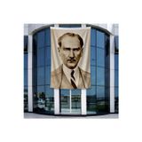 Istikbal Göklerdedir Mustafa Kemal Atatürk-Ay yıldız Poster Poster Bayrak Raşel Kumal 4x6 metre ATA34