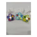 İstoç Türk Pop It Dimple Digits Fidget Spinner Stres Çarkı 5 Popitli 8 cm Çap