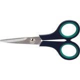Istoç Türk Sağlam Kaliteli Ergonomik Saplı 17.5 cm Uzunluğunda Çok Amaçlı Makas