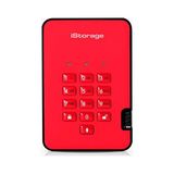 Istorage Diskashur2 HDD 2tb Kırmızı - Güvenli Taşınabilir Sabit Sürücü - Parola Korumalı - Toz ve Su Geçirmez - Donanım Şifreleme