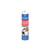 istweld Silikonize Mastik 450 Gr Siyah