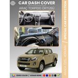 Isuzu D-Max Rt50 Kasa (2012-2019) Torpido Örtüsü Ön Göğüs Koruma Torpido Koruma Tam Uyum Uv Koruma