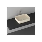 Isvea Infinity 50 cm Fildişi Tezgahüstü Lavabo